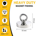   Super Strong Neodymium Fishing Magnets – Heavy-Duty Rare Earth Magnets   