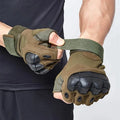   Half Finger Tactical Gloves - Military Sports Gear   