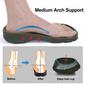   Smile Pop Fashion Men Clogs Slippers Outdoor Antiskid Beach Slippers   