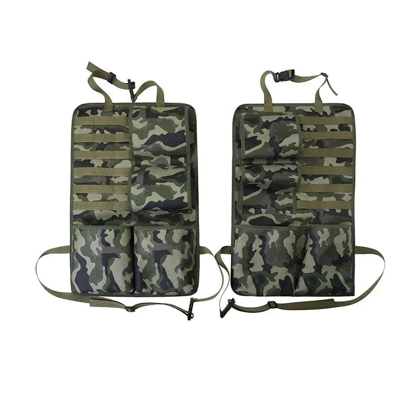   Tactical Rifle Organizer - Vehicle Seat Back Rack   