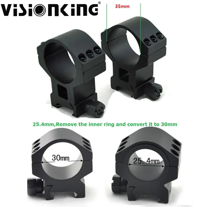   Visionking Tactical Scope Mount Rings   