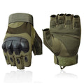   Half Finger Tactical Gloves - Military Sports Gear   