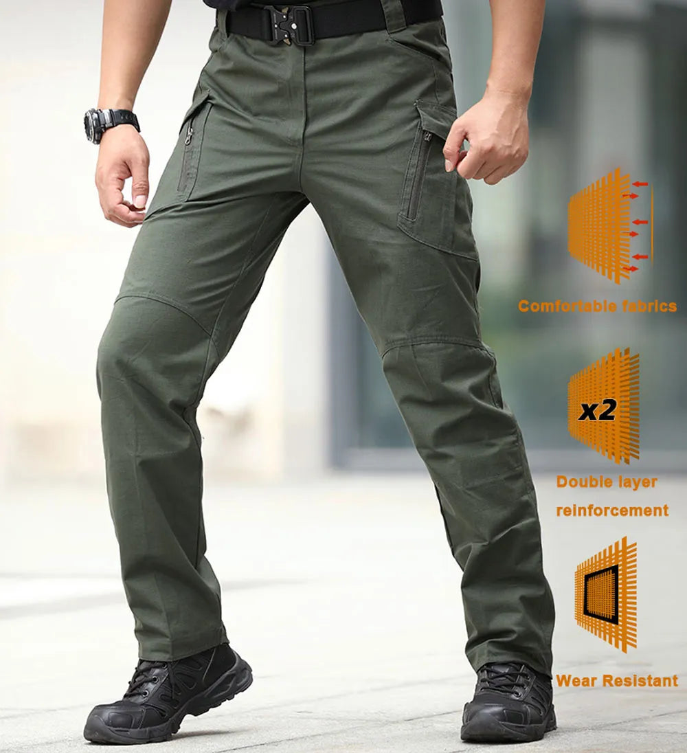   City Tactical Cargo Pants for Outdoor Hiking and Trekking   