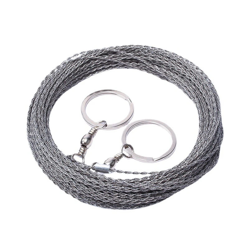   Bold Stainless Steel Wire Saw - Survival Cutting Tool   