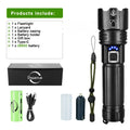   Ultra Powerful LED Flashlight Torch Rechargeable, Waterproof, Durable   