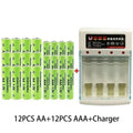   2-16pcs  9800 mah 1.5V AA AAA Rechargeable Batteries   