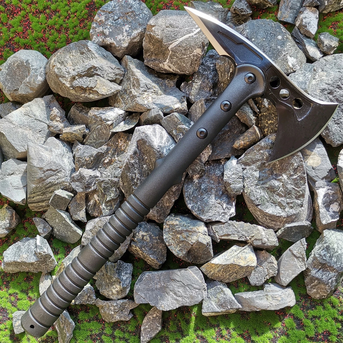  CS Tactical Axe Tomahawk Stainless Steel Blade Outdoor Hunting Camping Survival Axes Hand Tool Fire Axe Hatchet Axe #