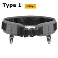   Premium Tactical Belt with MOLLE System for Outdoor Activities   