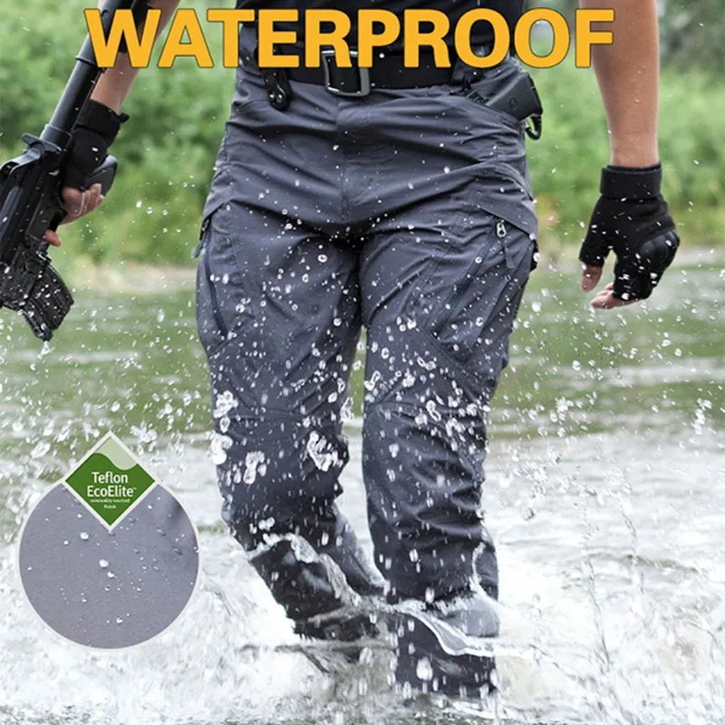   Men Military Tactical Pants | Waterproof Resistant Combat Trousers   