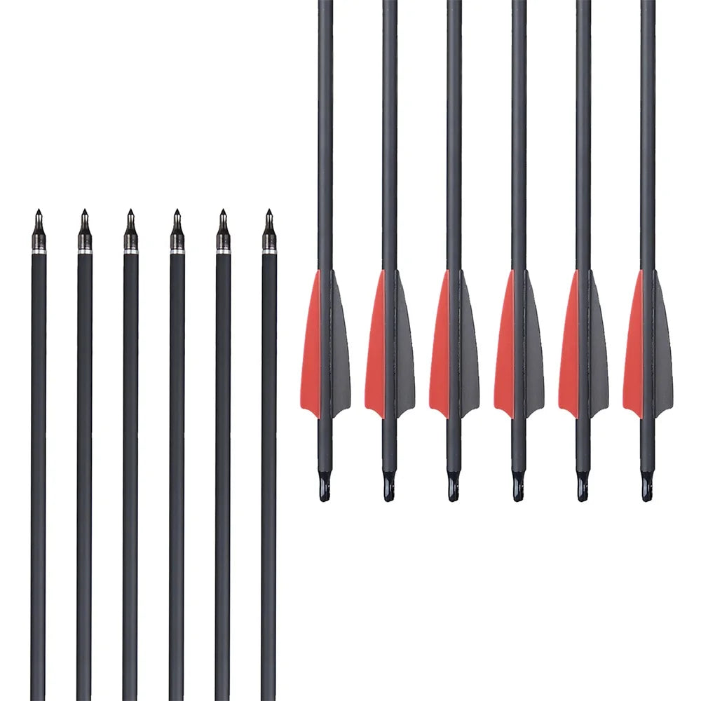   High Precision Carbon Arrows for Hunting and Target Practice   