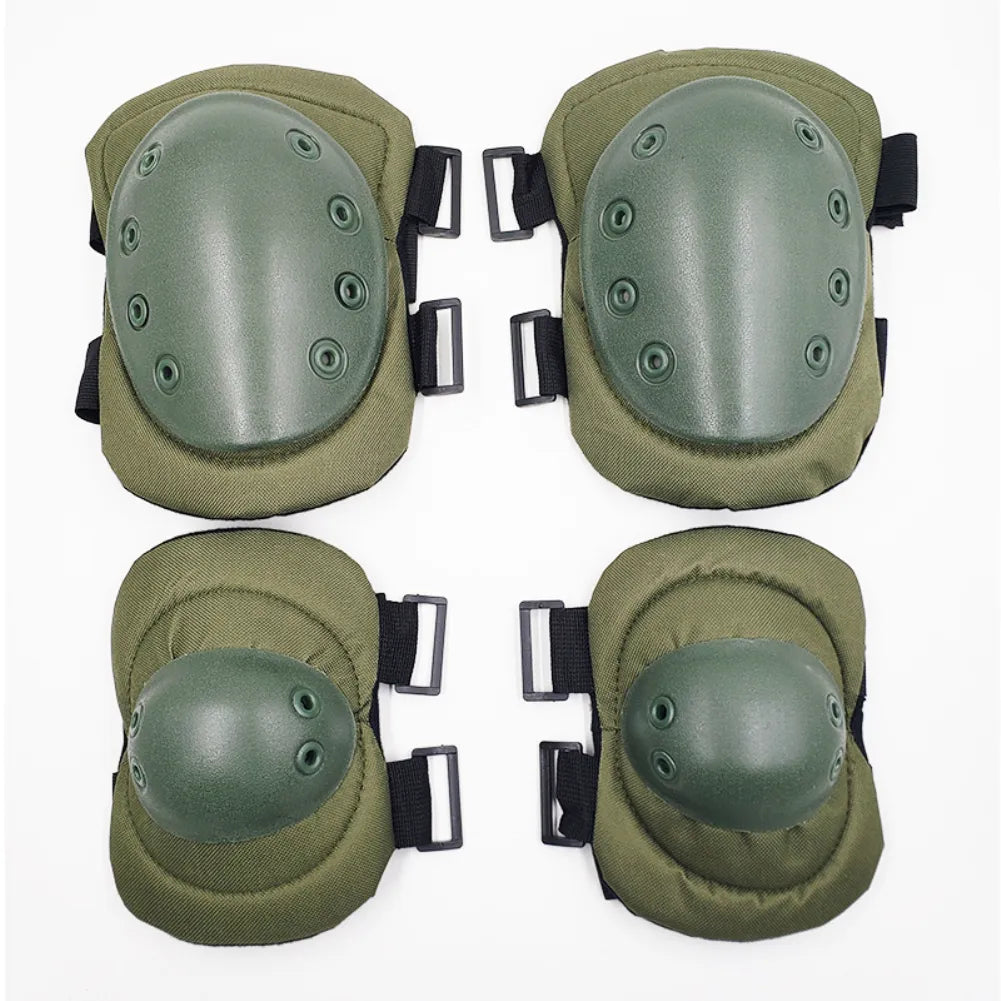  Military Equipment Tactical Knee Pad Elbow Knee Pads Protector #