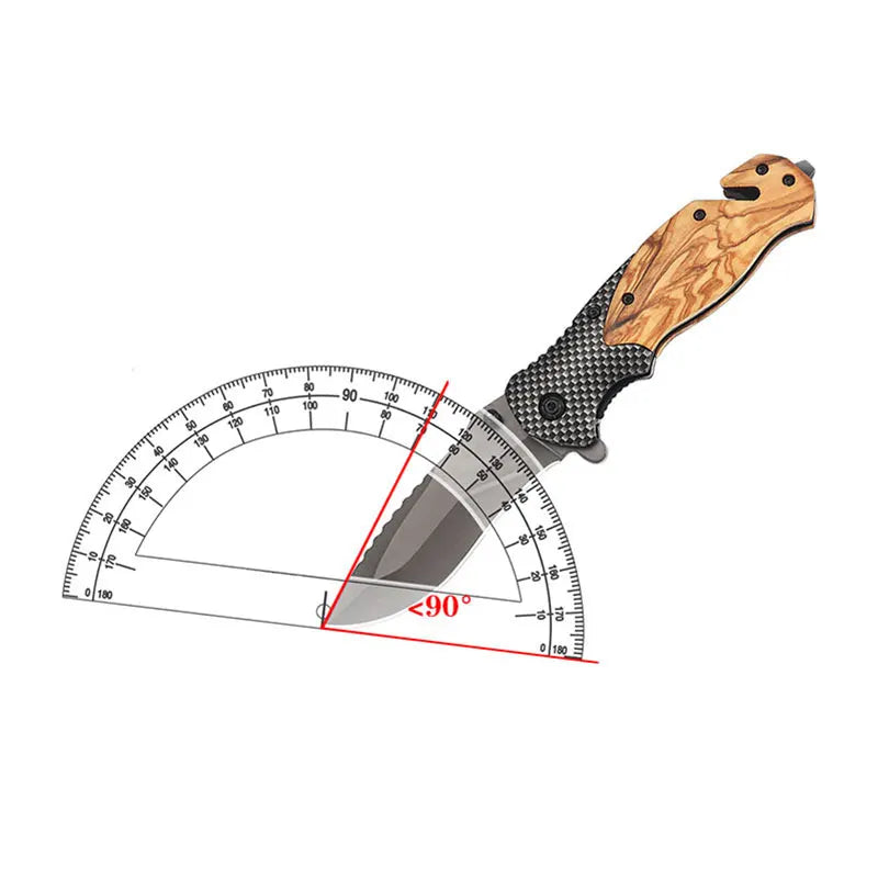   Folding knife high hardness multifunctional knife    