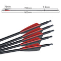   High Precision Carbon Arrows for Hunting and Target Practice   