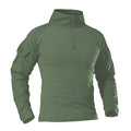   Tactical Hiking T-Shirt Men Combat Military Camouflage Long Sleeve   