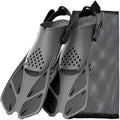   Adjustable Snorkel Fins – Comfortable, Quick-Release Buckles   