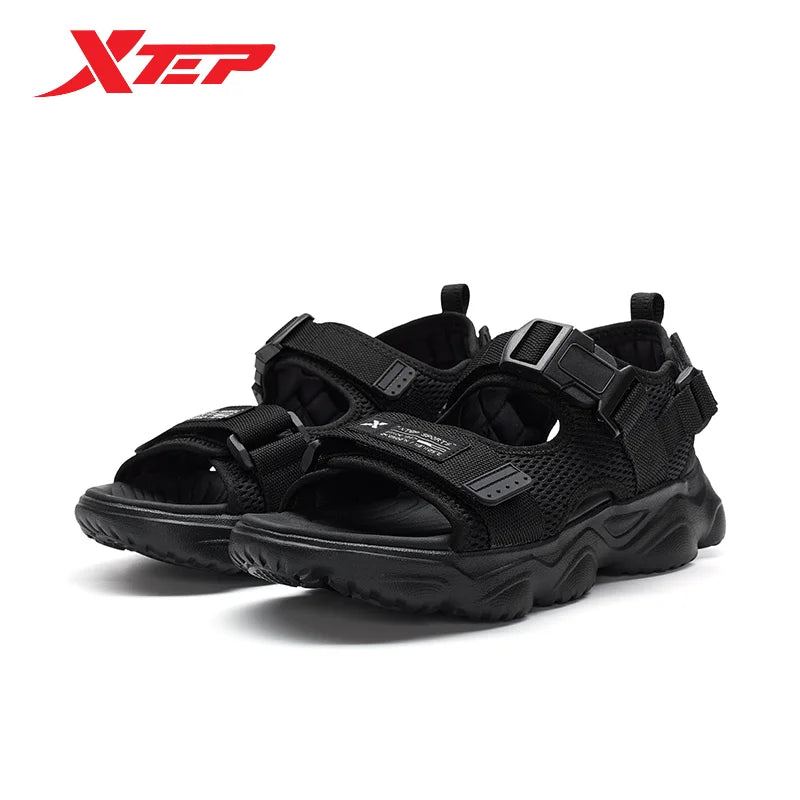  Xtep Sandals For Men Summer Comfortable Breathable Casual Non-Slip Soft #