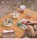   Outdoor Folding Camping Tableware Set - Lightweight & Durable   