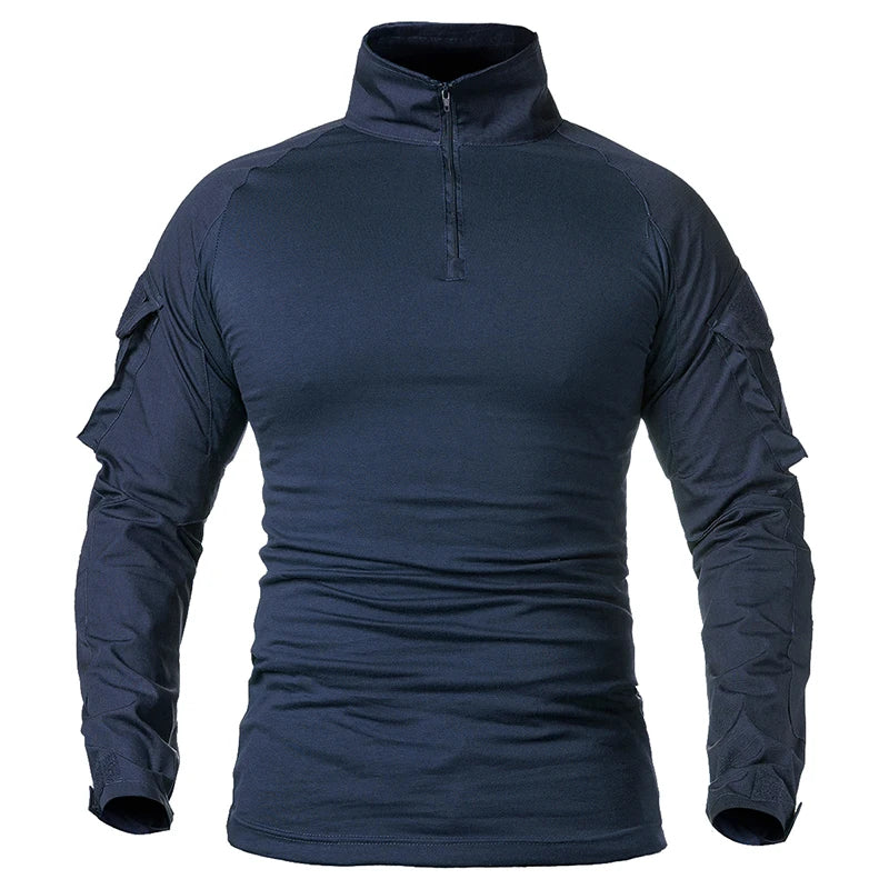   Durable Tactical Military Shirt for Outdoor Use   