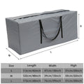   Large Capacity Cushion Storage Bag - Waterproof Outdoor Cover   