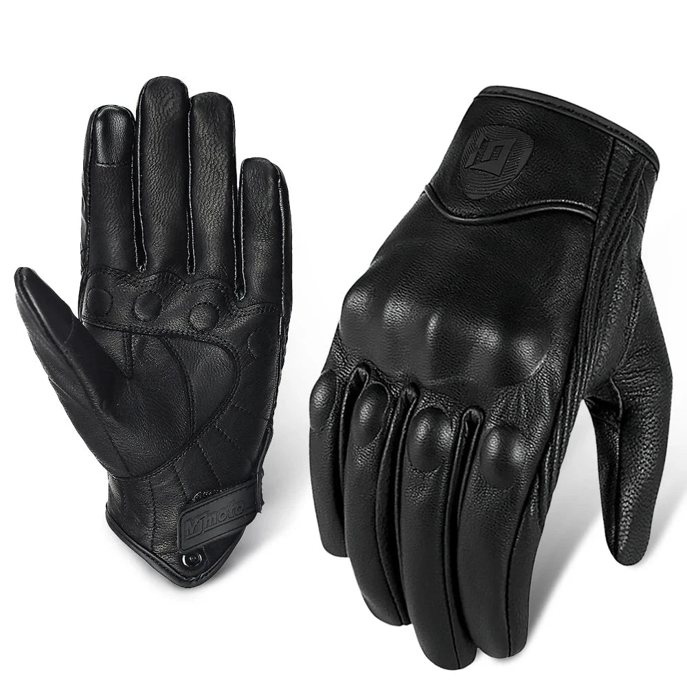   Motorcycle Summer Leather Glove Men Women   