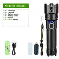   Ultra Powerful LED Flashlight Torch Rechargeable, Waterproof, Durable   