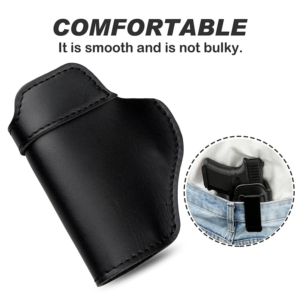   Tactical Leather Holster for Concealed Carry   