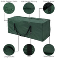   Large Capacity Cushion Storage Bag - Waterproof Outdoor Cover   