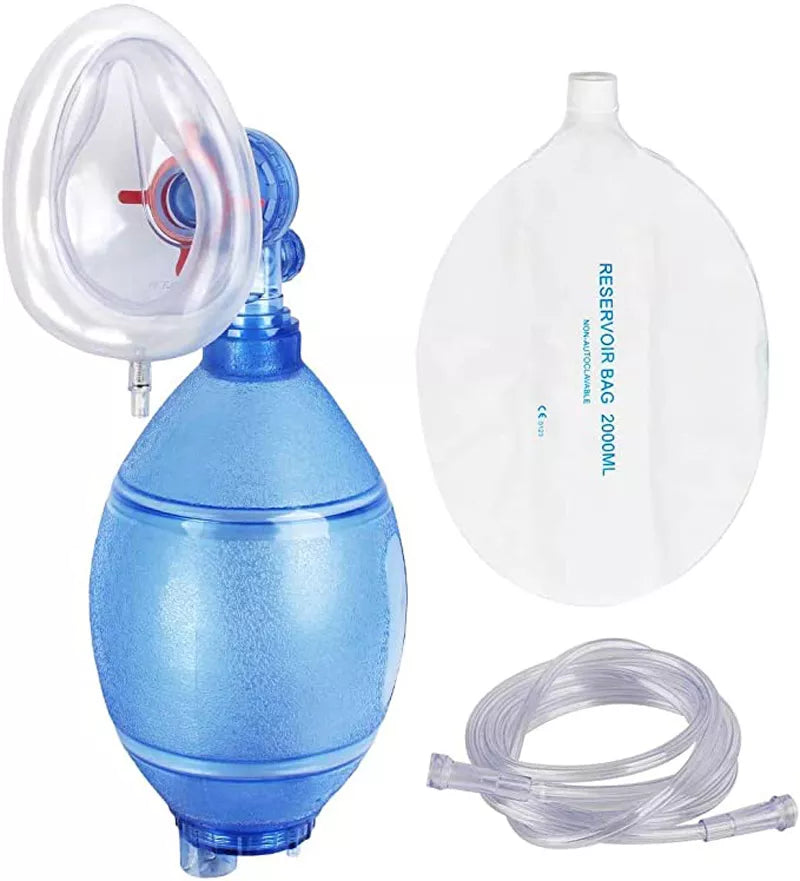   Manual Resuscitator Ambu Bag BVM for Emergency Medical Use   