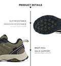   Men's Durable Hiking Shoes - Waterproof and Non-slip   