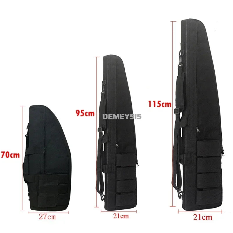   Waterproof Long Gun Bag - Heavy Duty, Military MOLLE, Rifle Case   