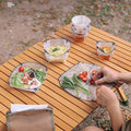   Outdoor Folding Camping Tableware Set - Lightweight & Durable   