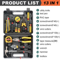   8/9/12/13Piece Tools Set General House hold Hand Tool Kit   