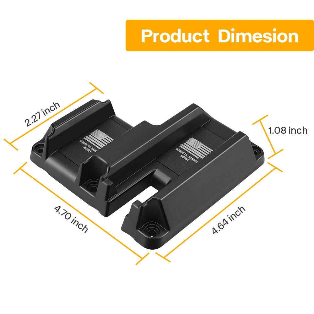   Secure Your Firearm with Magnetic Handgun Mount   