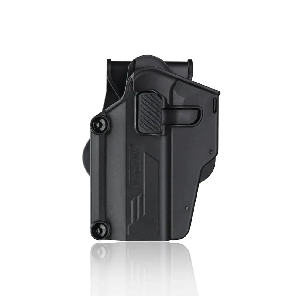  Amomax Tactical Left Handed Universal General Multi Fit Holsters Fits more than 100 pistols handguns 