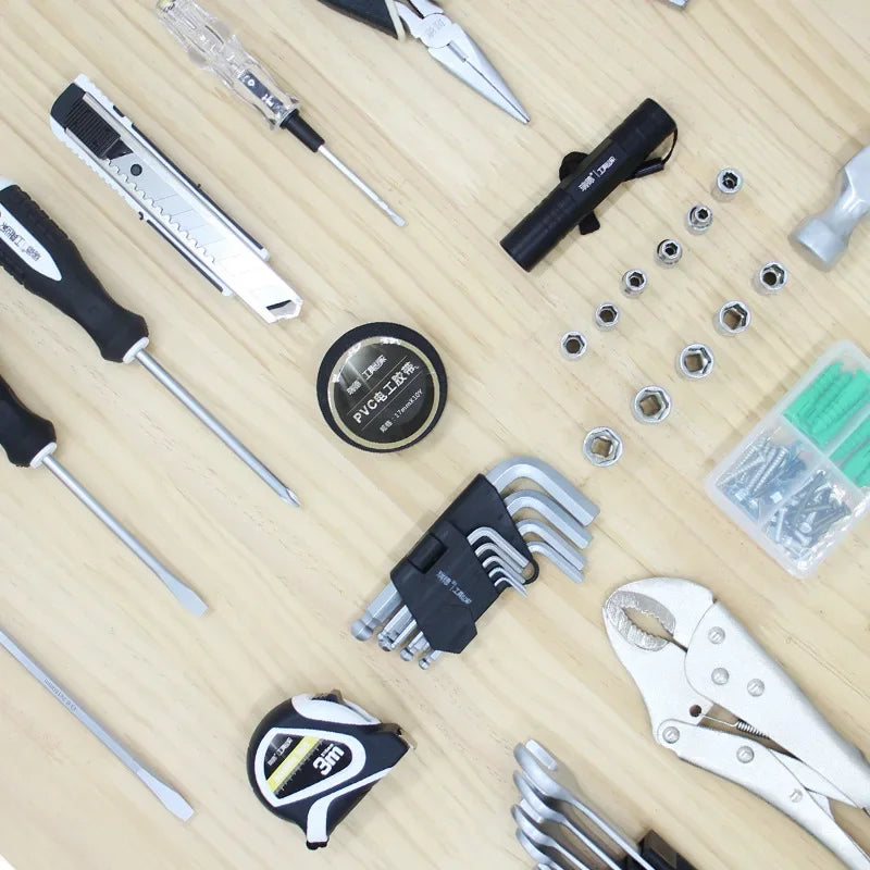   Complete Hardware Manual Tool Combination Set   