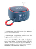   TG659 Mini Bluetooth Speaker - Powerful Sound   