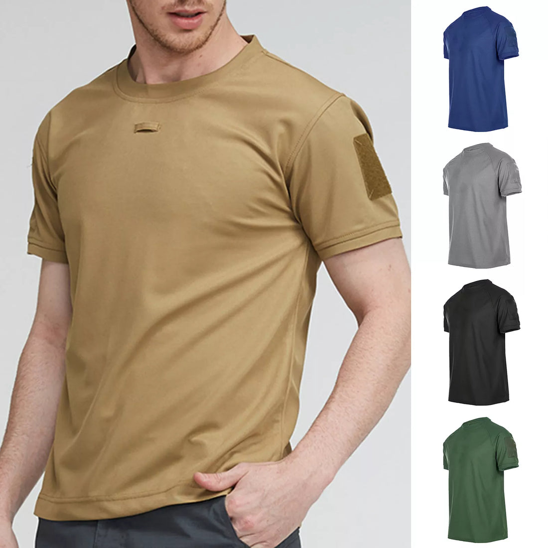   Tactical T-Shirts Men Short Sleeve Shirt Breathable   