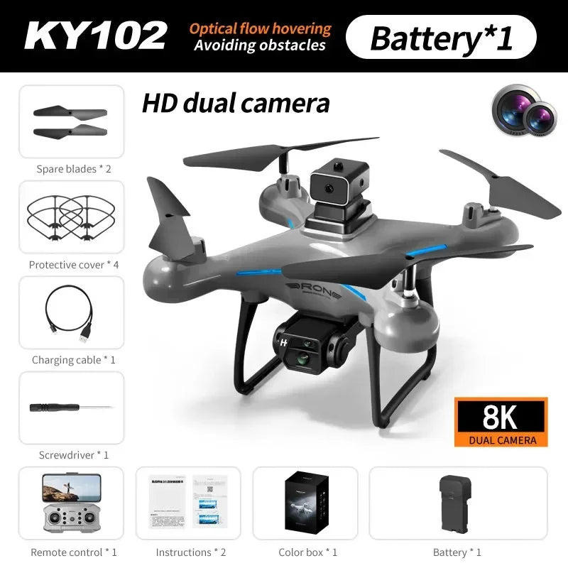   Lenovo Ky102 8k Professional Dual-camera Aerial Photography Drone   