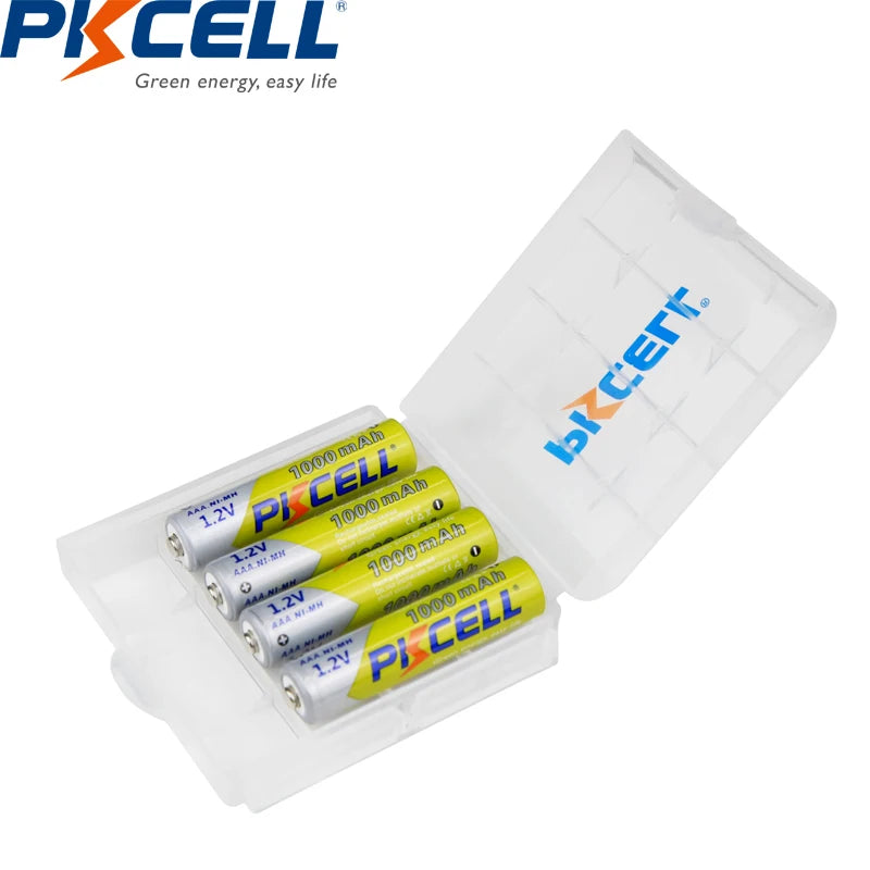   8Pc PKCELL AAA 1.2V Ni-MH Rechargeable Batteries   