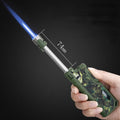   Telescopic Pole Ignition Blue Flame Windproof Lighter   