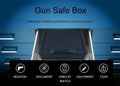   Biometric Slider Gun Safe for Handguns - Fast Access with Fingerprint   