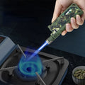   Telescopic Pole Ignition Blue Flame Windproof Lighter   