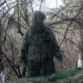   3D Withered Grass Ghillie Suit - 5 PCS Sniper Military Hunting   