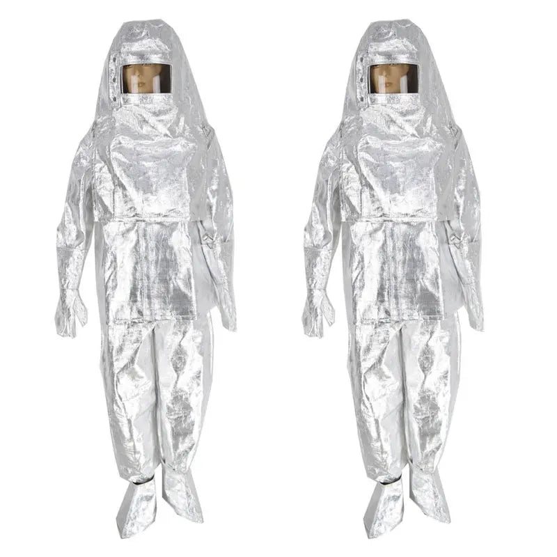   Advanced Fireproof Aluminized Suit for Industrial Safety   