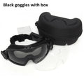   Tactical Goggles with Interchangeable Lenses - Military Grade Eyewear   