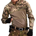   Tactical Shirt Combat Shirt Men Clothing Military Camo Shirt   