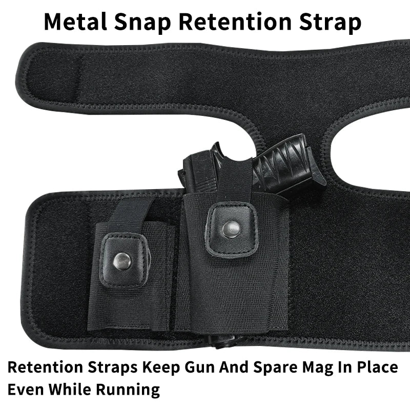   Tactical Ankle Holster - Right/Left Handed Use   