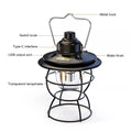   Vintage Lantern - Retro LED Camping Light   