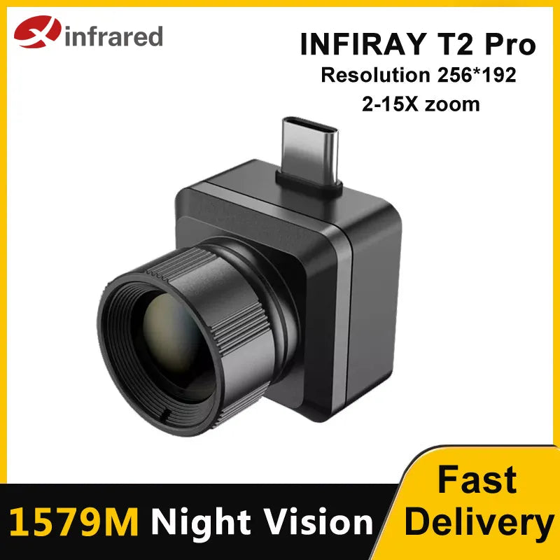  InfiRay T2 Pro Thermal Imager Hunting Camera Outdoor Search 1579m Infrared #