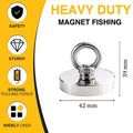   Super Strong Neodymium Fishing Magnets – Heavy-Duty Rare Earth Magnets   